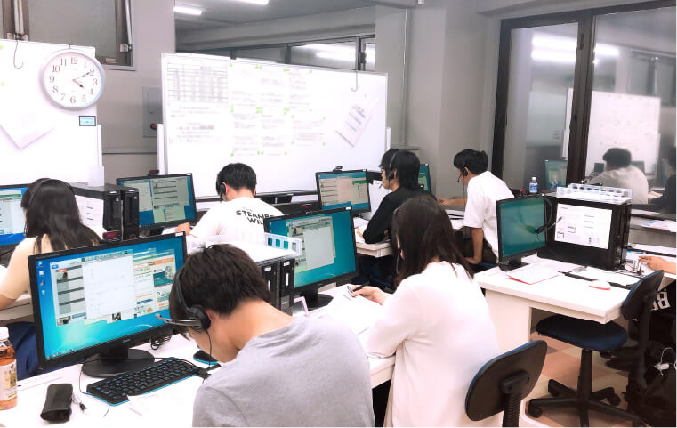 指導センターによる教育・管理で最高品質の授業を。